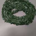 24.6 FT Artificial Green Vines for Decoration Mini Leaf Garland Green Vines Yards Fake Vine Garland Vine Ribbon Wreath Accessory Ivy Garlands for Party Wedding DIY Leaves Headband Home Decoration