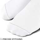 Wernies No Show Socks Women Low Socks Non Slip Flat Boat Line, 8 Pairs, Size 8-11