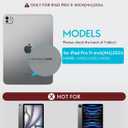 CHESONA for iPad Pro 11 Inch (M4 2024/M5 2025) Case with Keyboard, Magnetic Detachable Keyboard, Precise Cutouts Case with Pencil Holder, Rechargeable Wireless Folio Keyboard Case for iPad Pro M4 11''
