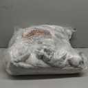 Cozy Bliss Deluxe Striped Rabbit Faux Fur Throw Blanket, Soft Fluffy Warm Plush Blanket for Winter, Modern Homr Decor, Tie-dye Grey 60"x80"