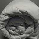 LESNNCIER Luxury Goose Feathers Down Comforter Queen Size, 750 FP Fluffy All Season Duvet Insert Queen, Ultra-Soft Hotel Bedding Comforter with Sorona Fill (White, 90x90 Inches)