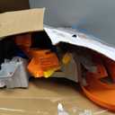 Hot Wheels Track Set Spin Storm, 3 Intersections for Crashing & Motorized Booster, 1:64 Scale Toy Car