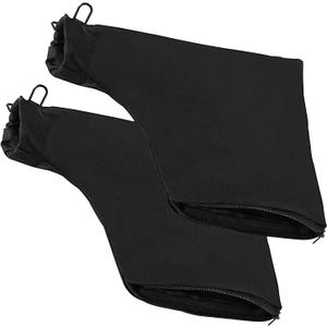 Miter Saw Dust Bag for 255, 2 Pack Dust Collector Bags with Zipper and Wired Adjustable Stand, Compatible with Ryobi, Dewalt, Craftsman, Belt Sander, Fits 1-1/2" to 2" Dust Port Miter Saws