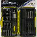 Allied Tools 66527 Home Repair 62 Piece Ratcheting Driver Set