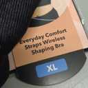 SHAPERMINT Bralettes for Women with Support - Adjustable Wireless Support Bra, Full Coverage No Underwire Seamless Bra (XL: 36DDDG, 38DDDDD, 40DDD, 42CD, Black, Adjustable Straps)