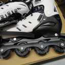 Inline Skates for Kids and Adult, Adjustable Fun Illuminating Skates for Girls, Boys, Women and Men Outdoor and Indoor, Beginners, Medium