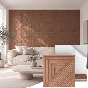 TONOR 6 Pack Acoustic Panels Peel and Stick, 23.6''x23.6''-23.25 sq.ft., 6 PCS