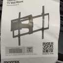 monTEK 1.38" Ultra Slim TV Wall Mount for 50-100 Inch TVs Up to 143lbs