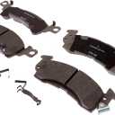 ACDelco Silver Front Brake Pad Set 14D52CHF1 | GM 19387619 Ceramic Rear Brake Pads for Select Cadillac, Chevy, Chevrolet, Buick, Jeep, GMC, and more