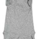 Sphynx Cat Clothes Sleeveless Bodysuit Elastic Hairless Cat Pajamas Pet Clothes Cat Surgery Recovery Suit for Cats Dogs After Surgery Wear Suit (Grey, X-Large (11-14 lbs))