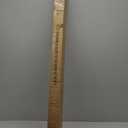 Heavy Duty Curtain Rods,1 1/4" Large Diameter Premium Nonadjustable Curtain Rod,42in/3.5ft Custom Window Treatment Rods with Durable Aluminum Brackets and End Caps,Black Finish