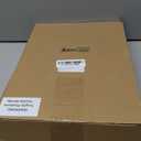 Zopeal 50 Set Disposable Plastic Coupe Glasses With Satin Ribbon Bow 5 oz Acrylic Champagne Tower Cocktail Unbreakable Plastic Martini Margarita Glasses for Birthday Wedding Party Bar (Coffee)