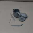 Moonkie Baby Training Cup & Sippy Cup Set | 4 Months+ | Baby-Led Weaning Essential | Gift for Infants (Ether Cup Set, 2 Pack)