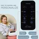 LifePro Legra Plus Hand Massager with Heat and Compression - Finger, Wrist, and Palm Massager with 5 Modes - Pressure Point Therapy for Sensitive Hands, Relaxation, and Comfort
