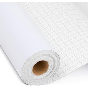 iImagine Vinyl 12'' x 42Ft Matte White Permanent Vinyl Roll - Permanent Adhesive Vinyl Roll for Silhouette, Cameo Cutters, Signs, Craft Die Cutters, Home Decor,