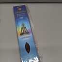7 Chakras - 5 Vishuddha - Throat - Communication - Primary Aromas are Frankincense & Peppermint - 11 inch - 60 Minutes - 3X 20-Pack - 100% Natural Hand Dipped Incense Sticks