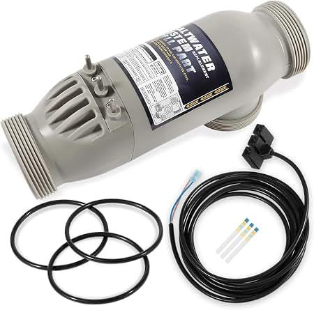 Replacement for Jandy R0452400 Salt Cell PLC1400 APURE1400 for Zodiac Jandy AquaPure Purelink 3-Port 14-Blade Electronic Salt Water Chlorine Generator Water Purification System Up to 45,000 Gallons