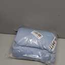 Royale Linens Fitted Sheet With Pillowcases - King Fitted Sheets With 2 Pillowcases - 300 Thread Count 100% Organic Cotton - Fit Mattress Up to 18" Deep - Soft & Breathable - Lake Blue (No Flat Sheet)