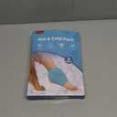 Comfytemp Ankle Ice Pack Wrap for Swelling, Plantar Fasciitis, Foot Pain Relief, FSA Eligible HSA, Gel Pack for Injuries Reusable, Hot Cold Compress for Achilles Tendonitis, Sprain Ankles, Gift, 2 Pcs (Standard, Blue)