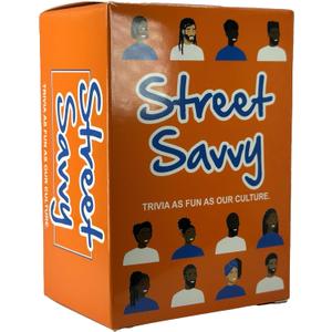 Kinfolk Street Savvy Vibrant Hood Trivia Game Featuring 100 Engaging Cards, Celebrate Black Culture, Spark Lively Debates, and Turn Ordinary Gatherings into Epic Adventures
