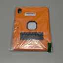 BMOUO Case for iPad (A16) 11th Generation 11 Inch 2025/iPad 10th Generation 10.9" 2022 - with Kickstand & Pencil Holder, Heavy Duty Shockproof Protective iPad 11th 10th Generation Case, Orange