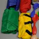 32 Pcs Outdoor Games Potato Sack Race Bags for Kids Adults, Bean Bag Toss Game, 3 Legged Race Bands, Egg Spoon Relay Race Game, Carnival Outside Yard Lawn Games for Easter Christmas Birthday Party