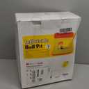 QPAU 3-in-1 Inflatable Bounce House for Toddlers 1-3, Ball Pit & Trampoline, Inflatable Bouncy House with Pump, Safety Net, Indoor & Outdoor Bubble Bouncer Baby Play Yard