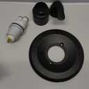 T13020-BL Shower Handle Trim Kit Compatiable with Delta Shower Valve R10000 Series, Replacement for Classic 13 14 Series Single-Function Trim Kit (RP46074 Cartridge Included),Matte Black