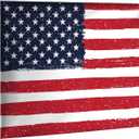 Garnetics Outdoor TV Cover 55 Inch  Waterproof, Weatherproof TV Enclosures with Smart Shield Screen Protectors, Ideal for Outdoor Use, Moving, and Storage - US Flag