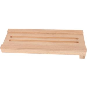 Woodworking Chopsticks Mold 11.92X4.33X1.77In Natural Wooden Chopstick Maker DIY Slotted Template for Handmade Reusable Household Crafting