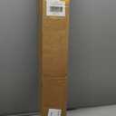 No Drill Cordless Zebra Blinds for Windows, Linen High Precision Fabrics, 30" W x 64" H Linen - Grey