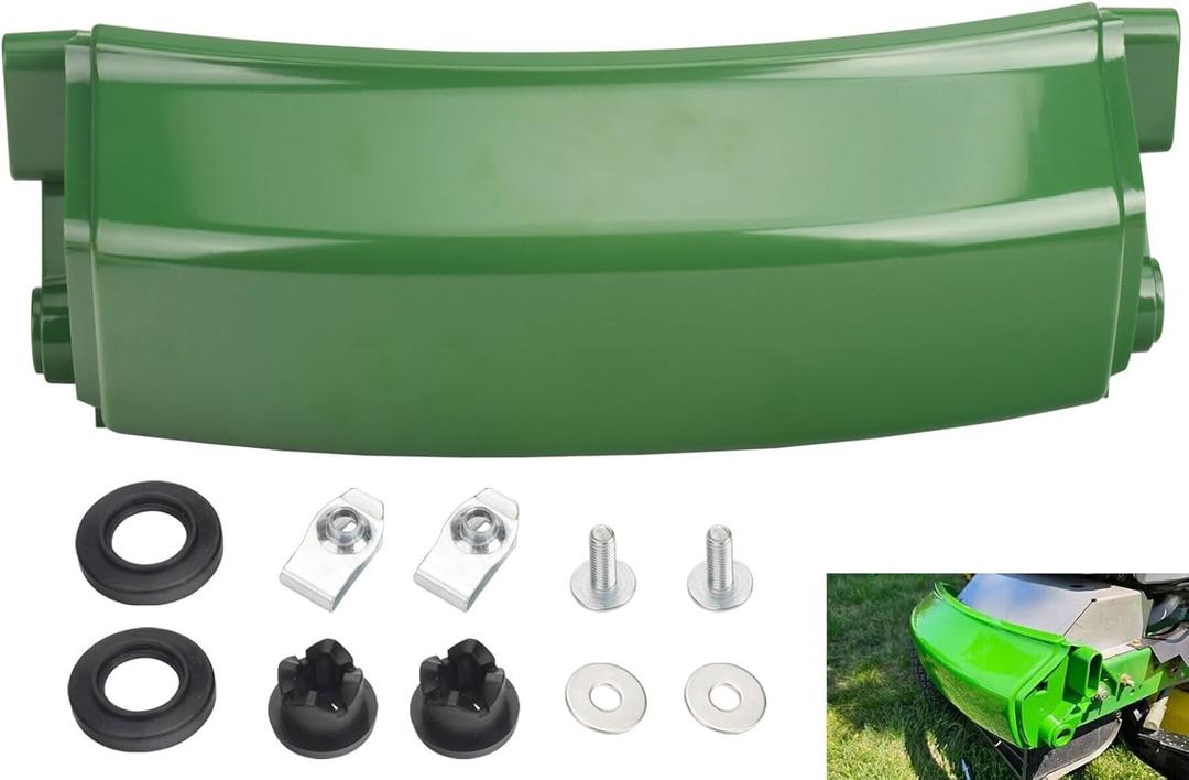 Lawn Mower Parts Hood Bumper Hinge Kit AM128998 Compatible with John-Deere LT133 LT150 LT155 LT160 LT166 LT170 - Replaces Old AM117725, Include Hardware M84971 19M7867 and 24H1122