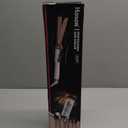 Hoson 1 Inch Curling Iron Professional Ceramic Tourmaline Coating Barrel Hair Curler, LCD Dispaly with 9 Heat Setting(225F to 450F for All Hair Types, Glove Include)