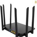 Dionlink Dual Band 4G LTE Router with SIM Card Slot Unlocked Modem, 1200Mbps Mobile Hotspot Support AT&T and T-Mobile, 6-Antenna Wireless Wi-Fi Router