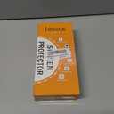 3 x IMBZBK [Auto-Dust Removal] Colorful Privacy Screen Protector for iPhone 17 Pro [Private] Accessories, 3 Pack Anti Spy Anti-Blue Light Tempered Glass, Briliant Gradient Purple