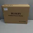 Portable Pressure Washer Cordless 2 Batteries - 1200PSI Brushless Battery Powered Power Washer with 6-in-1 Nozzle, Foam Cannon, 3 Power Level, Hand Held Pressure Washer for Cars Patio Driveway (Green)