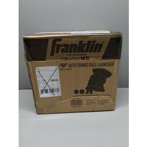 Franklin Pet Supply Co. Ready Set Fetch Automatic Tennis Ball Launcher Dog Toy - Electronic Thrower for Fetch + Playtime - Launches up to 40 Feet - Official Size (Blue/Black)