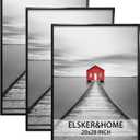 ELSKER&HOME 20x28 Frame, Picture Frame 3 Pack Black, Poster Frame 20x28 for Horizontal or Vertical Wall Mounting, Sturdy and Scratch-proof