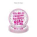 Pink I Tableware, 60 Pcs Music Birthday Decorations