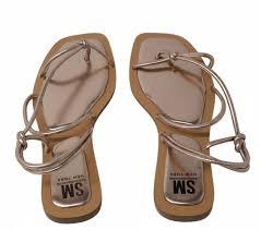 SM New York Molly Gold Women's Shoes 10