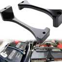 Aluminum Billet Battery Hold Down Bracket Kit for 2011-2024 Ford F250 F350 F450 F550 6.7L Powerstroke
