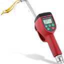 Poafamx Preset Digital Oil Control Valve Meter Nozzle, 10GPM/35LPM Heavy Duty Pneumatic Oil , 7-725 Psi 0.5-50bar High Precision Oil Lubricant Nozzle 1/2" inch NPT Inlet with Flow Meter