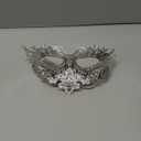 Hoshin Masquerade Mask, Mardi Gras Deecorations Venetian Masks for Womens (White)