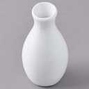 Vase Floral Pot Aesthetic Decor for Home White Floriculture Vase 7 In