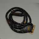 Fida Durable Slip Lead Dog Leash, 6 FT x 1/2" Heavy Duty Dog Loop Leashes, Comfortable Strong Rope Slip Leash for Large Medium Dogs, No Pull Pet Training Lead with Highly Reflective(1/2", Black)