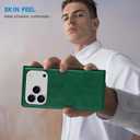 ZZXX for iPhone 17 Pro Wallet Case with [RFID Blocking] Card Slot Stand Strong Magnetic Leather Flip Fold Protective Phone Case for iPhone 17 Pro Case Wallet(Green-6.3 inch)