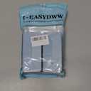 Cabinet Password Hasp Lock, Keyless Combination Lock for Small Doors, Bathroom, Outdoor, Garage, Garden, Silver, 2 Pack