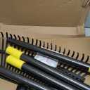 Garden Rake for Leaves: 18 Wide Metal Leaf Rake, 65 Long Adjustable Handle, Heavy Duty 25 Teeth, Fast Kids Women Large Lawn Yard Garden Leaf Cleanup Gardening Rakes: Grass,Debris,Pine Needles Pick