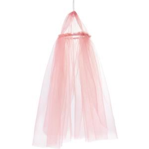 Dollhouse Bed Curtain, 1/12 Miniature Bedroom Accessories, Dollhouse Furniture Curtain DecorPink (Lotus Root Starch)