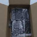 Door Hinges 3 1/2 Inch Matte Black 3.5 Inch Interior Hinges 1/4" Radius Iron Hinge 3 "x 3 " Door Hardware - 18 Pack